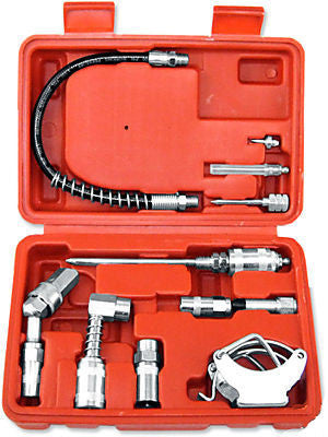 Zerk Fittings Accessories Tool Kit for Air Grease Gun - tool