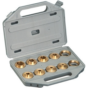 Brass Router Template Bushing Guide Kit Set for Porter Cable Base Inlay Hinge - tool