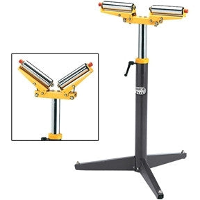 Adjustable Angle Tool Steel Work Support Roller Stand - tool