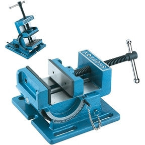 4" Small Angle Tilting Vise for Drill Press - tool