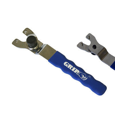 Pin Spanner Flange Hub Wrench for Electric Angle Grinder Polisher Buffer Tool - tool