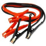 4 Ga. 16 Foot Car Auto Battery Booster Jumper Cable Set - tool