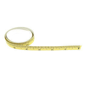 Peel Off Left to Right Self Stick On Tape Measure Ruler - tool