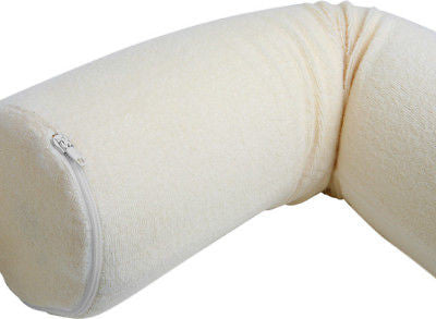 Round Tube Roll Adjustable Memory Foam Twist Neck Sleep Support Pillow - tool