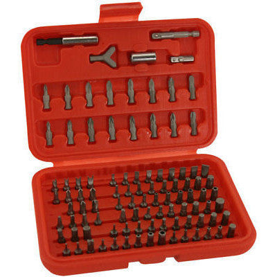 100 Piece Screwdriver Tamperproof Torx Driver Torks Tool Bit Set Kit Tamper Proof - tool