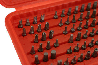 100 Piece Screwdriver Tamperproof Torx Driver Torks Tool Bit Set Kit Tamper Proof - tool