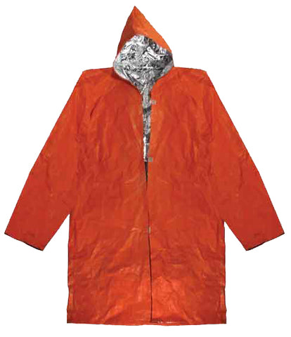 Insulated Pocket Rain Suit Coat Raincoat