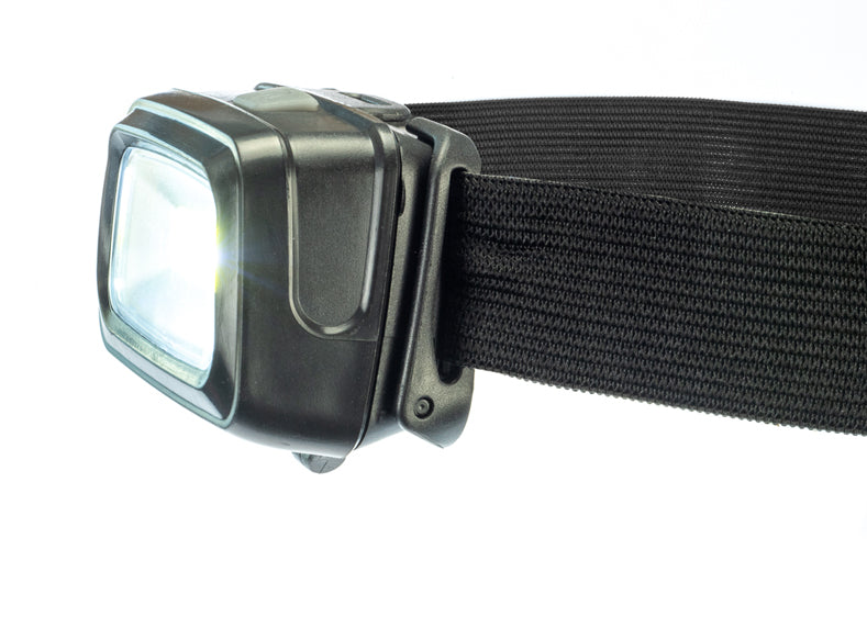 Lighted LED Head Band Strap On Work Light - tool