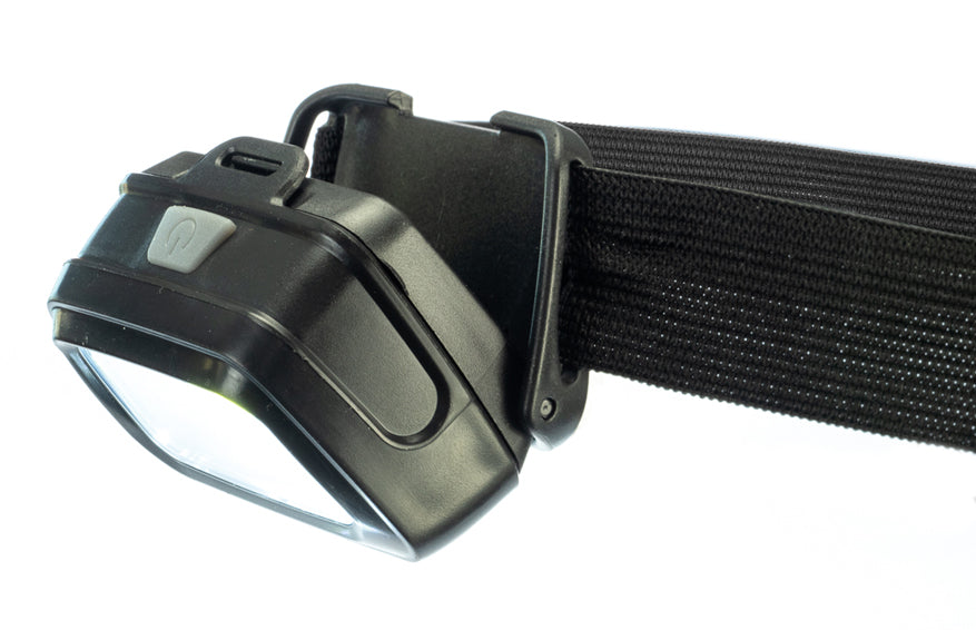 Lighted LED Head Band Strap On Work Light - tool