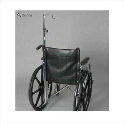 Hanging IV Carrying Holder Carrier Attachement Holding Stand Pole for Wheelchair - tool