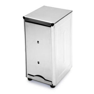 Restaurant Spring Loaded Table Top Stainless Steel Napkin Holder Dispenser - tool