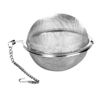 Stainless Steel Loose Leaf Hot Tea Holder Ball Infusion Infuser Drink Extractor - tool