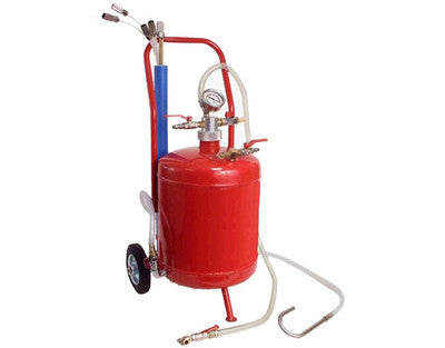 Portable Rolling Oil Fluid Air Vacuum Extractor Tank Holding Drain Change Sucker - tool