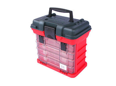 Divided Plastic Small Parts Portable Tool Box Case Pinball Crafts with Drawers - tool