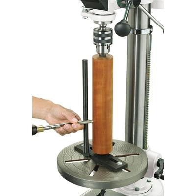Turn Your Drill Press Into A Vertical Wood Lathe Attachment Tool for Woodworking - tool