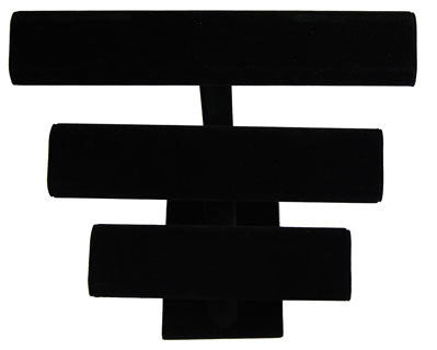 Tri Bangle T-Bar Bracelet Holder Holding Jewelry Storage Display Rack for Store - tool
