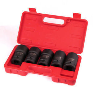 1" Drive Metric Budd Wheel Socket Wrench Tool Set - tool