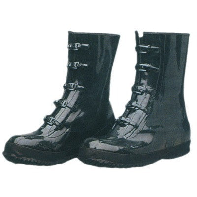 Size 11 Heavy-Duty Rubber Rain Boots Shoes Waterproof - tool