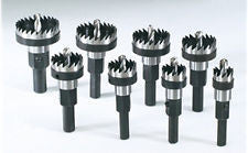 8 Piece Hole Saw Tooth Kit Steel Holesaw Drill Bits Set for Sheet Metal or Wood - tool