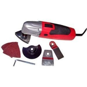 Electric Power Multi Function Vibrating Power Sander Cutter Offset Saw Tool Kit - tool