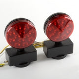 12 v Led Magnetic Mount Rear Towing Tow Lights Kit Harness for Car Trailer - tool