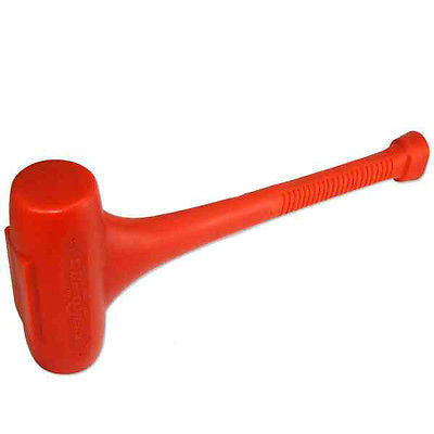 9 LB Pound Dead Blow Rubberized Mallet - tool