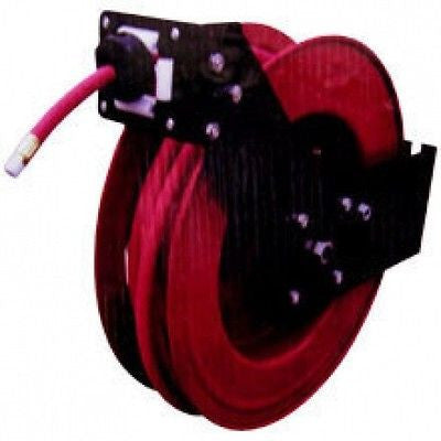 25 Foot Retractable Air Hose Reel Auto Wind Up Retracting Winding - tool