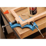 Small Cast Iron Wood or Metal Corner Angle Miter Frame Vice Clamp Mitre Jig Vise - tool
