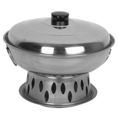 Stainless Steel Alcohol Wok Chafer Chafing Warmer Food Heater Set - tool