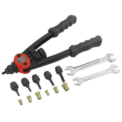 SAE Metric Thread Setting Nut Riveter Insert Rivet Riveting Tool Kit Set Setter - tool