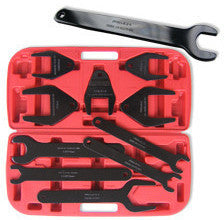 10 Piece Piece Auto Car Engine Fan Clutch Removing Remover Wrench Tool Set Kit - tool
