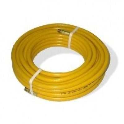 25 Foot 3/8" ID 1/4" Thread Air Compressor Hose - tool