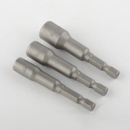 1/4" 5/16" 3/8" Dr Nut Drive Magnetic Hold Driver Power Bits Runner Nutdriver - tool