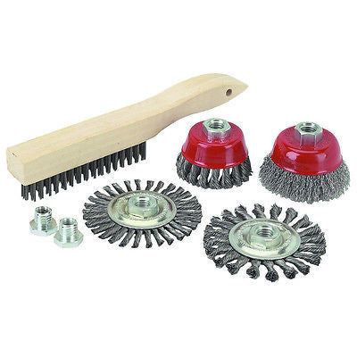 7 Piece Wire Tool Angle Grinder Accessory Kit - tool
