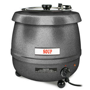 Countertop Table Top Stainless Steel Commercial Electric Soup Warmer Kettle Pot - tool
