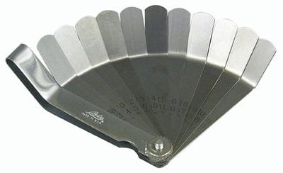 Valve Tappet Feeler Feeling Steel Metal Gauge Tool Offset Adjustment Adjust Set - tool