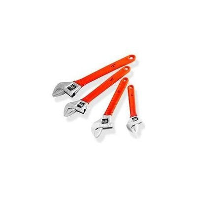 4 Piece 6" 8" 10" 12" Adjustable Wrench Tool Set Kit - tool