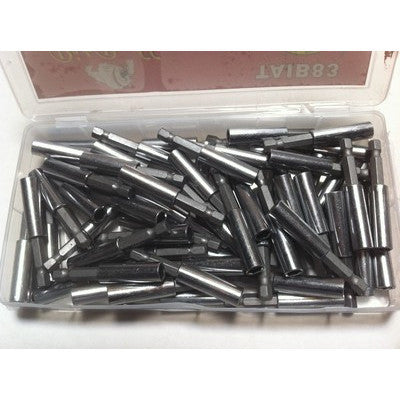 60 Piece Hex Drive Magnetic Power Screw Mag Driver Tool Bit Screwdriver Tip Holder - tool
