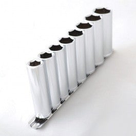 1/2" Dr Metric Size Deep Socket Tool Set - tool