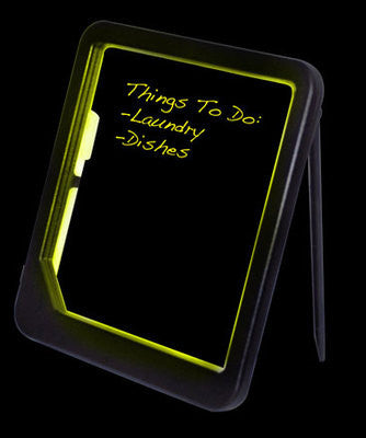 Small Illuminated Neon Blackboard Menu Write On Sign Board Lighted Back Lit - tool
