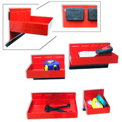Magnetic Tool Storage Tray Shelf Organizing Holding Organizer Holder Rack Set - tool