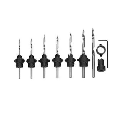 Tapered Taper Countersink Drill Bit Tool Set Kit for Wood Counter Sink Screws - tool