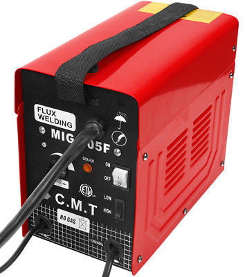 90 Amp Wire Fed Feed Flux Mig Welder Machine No Gas Arc Welding Machine Kit - tool
