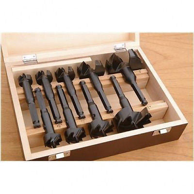 9 Piece Jumbo Forstner Drill Spur Bit - tool