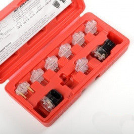9 Piece Fuel Injection NoID Light Tester Testing Tool Set Kit Lite Injector - tool