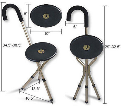 Portable Folding Fold Up Walker Sports Chair - tool
