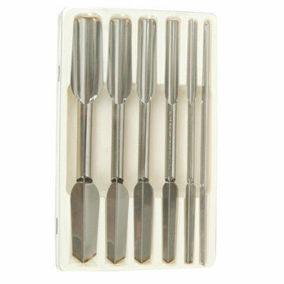 6 Piece Stainless Steel Fruit Coring Apple Vegetable Corer Food Carving Tool Set - tool