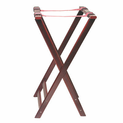 Wooden Server Restaurant Folding Wood Waiter Waitress Serving Food Tray Stand - tool