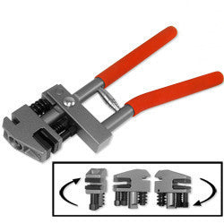 Hand Flange Steel Sheet Metal Punch and Crimping Crimp Punching Tool Puncher - tool