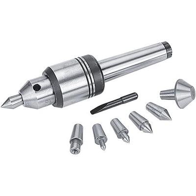 MT2 #2 Mt 2 Morse Taper Live Center Chuck Attachment Tool Set for Metal Lathe - tool